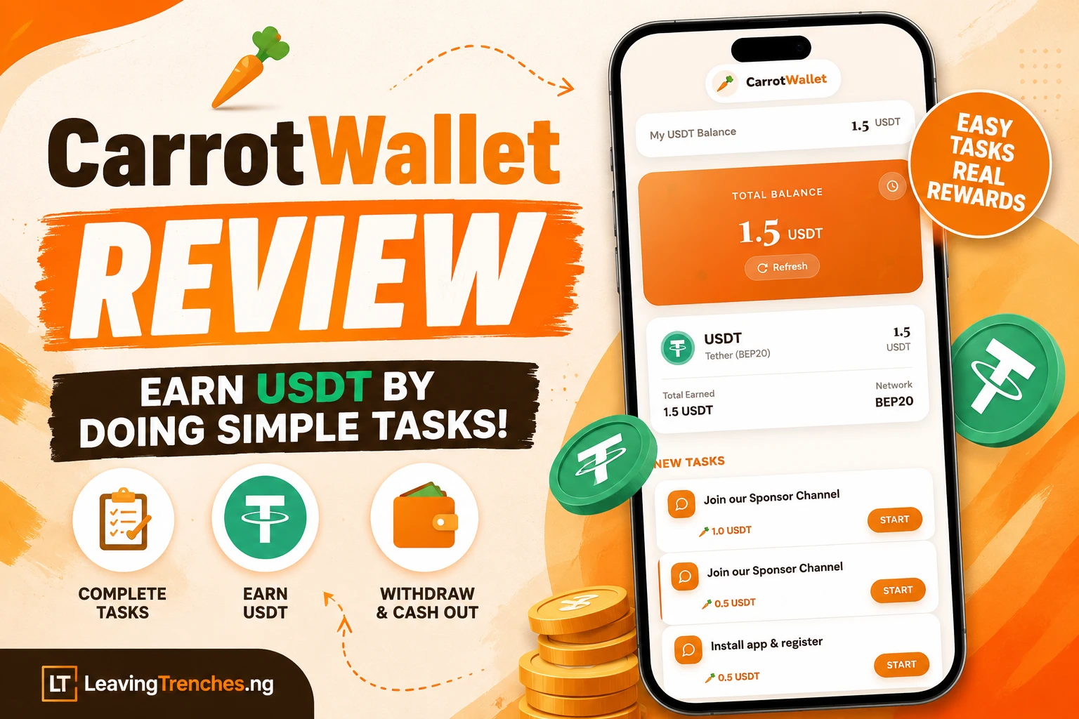 Is carrot wallet legit or scam?