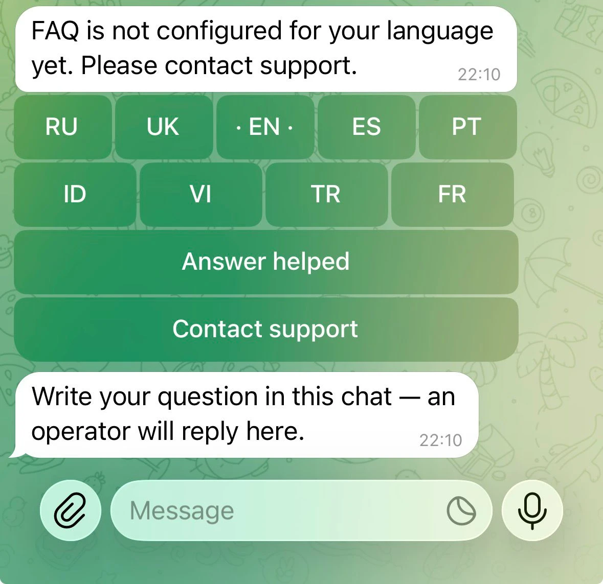 How the customer support works
