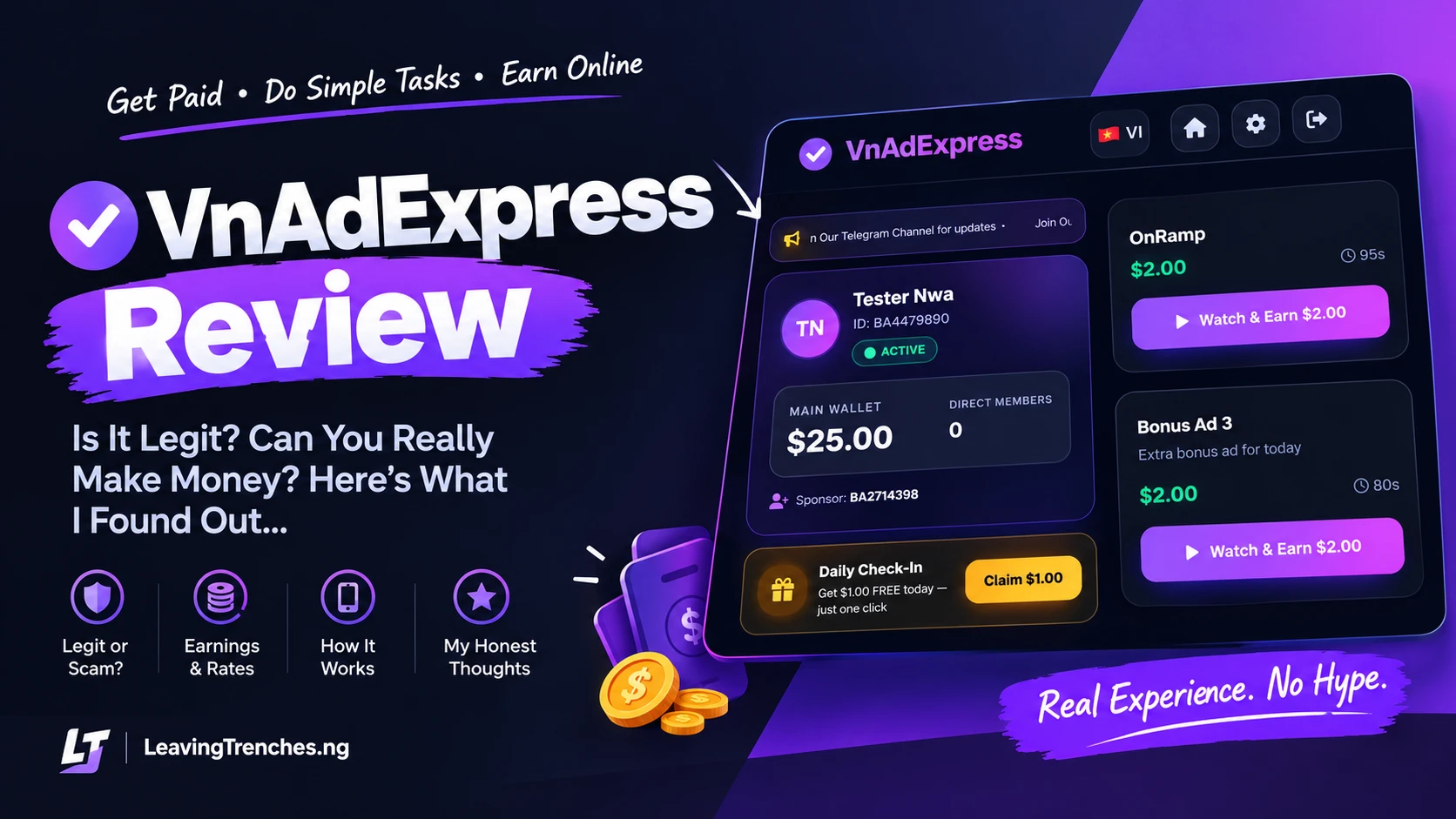 Is VnAdExpress legit or scam?